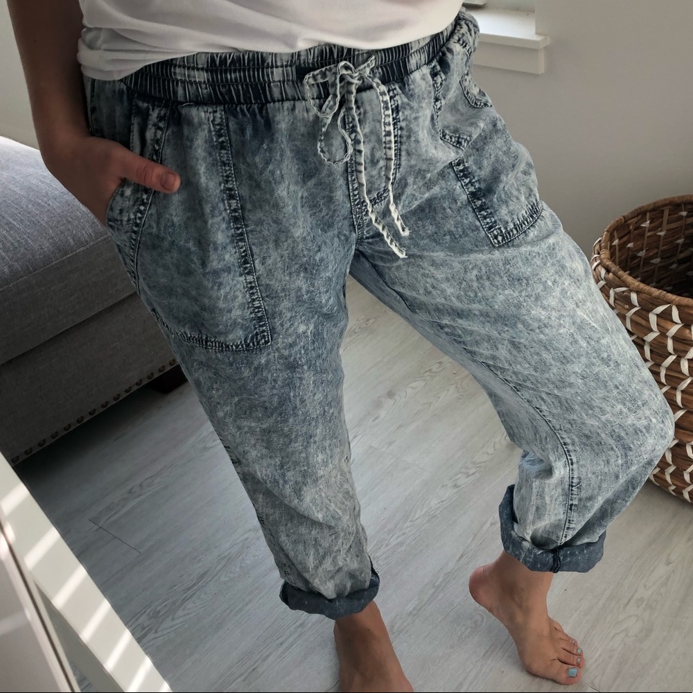 Acid Washed Pants